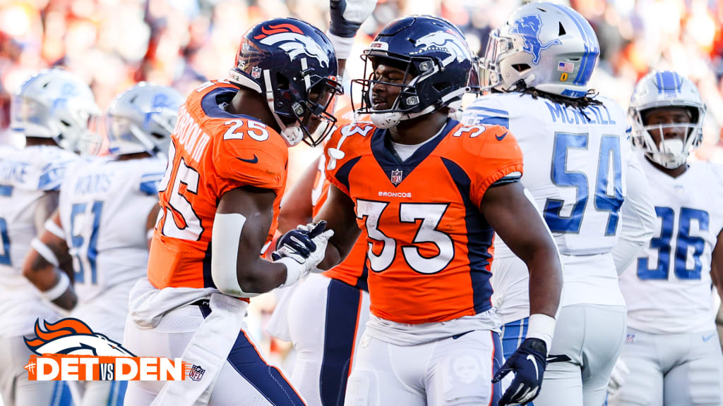 Denver Broncos 38, Detroit Lions 10: Best photos from Mile High