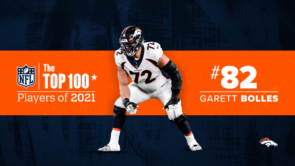 Garett Bolles makes 2021 NFL Top 100 ranking