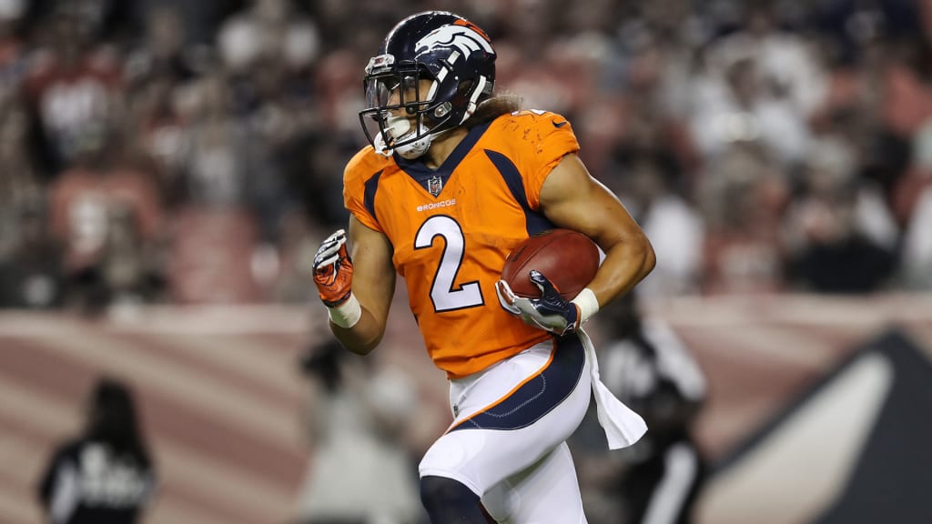 Denver Broncos defensive tackle Maa Tanuvasa in action during the News  Photo - Getty Images