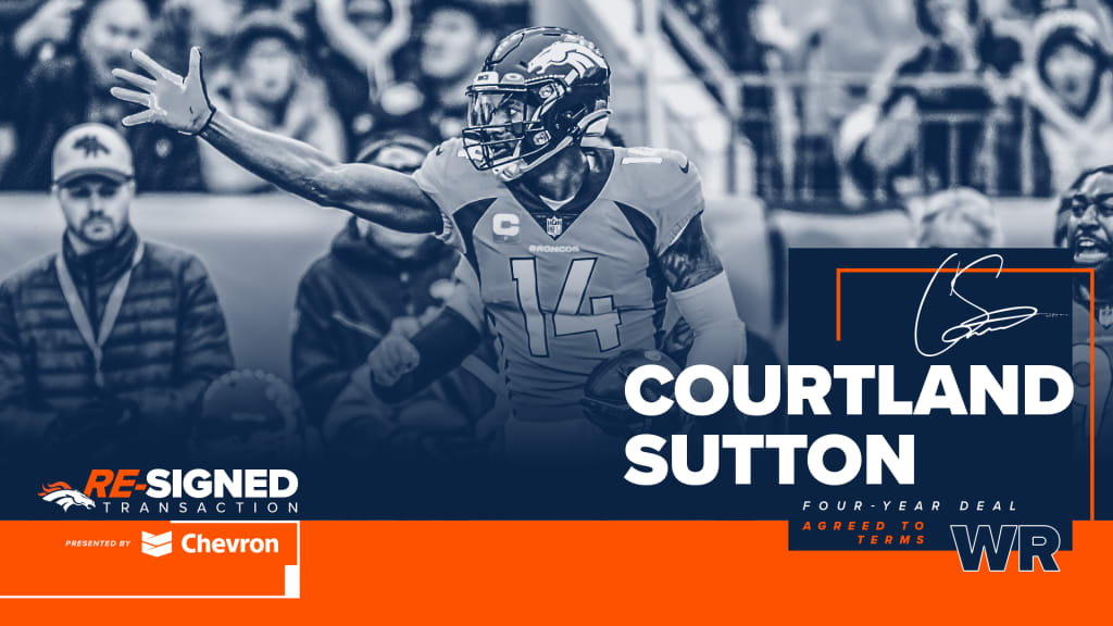 Denver Broncos offseason roster: No. 14, WR Courtland Sutton