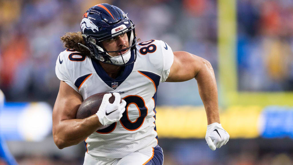 Why tight end Greg Dulcich could have 'lengthy' menu of routes in