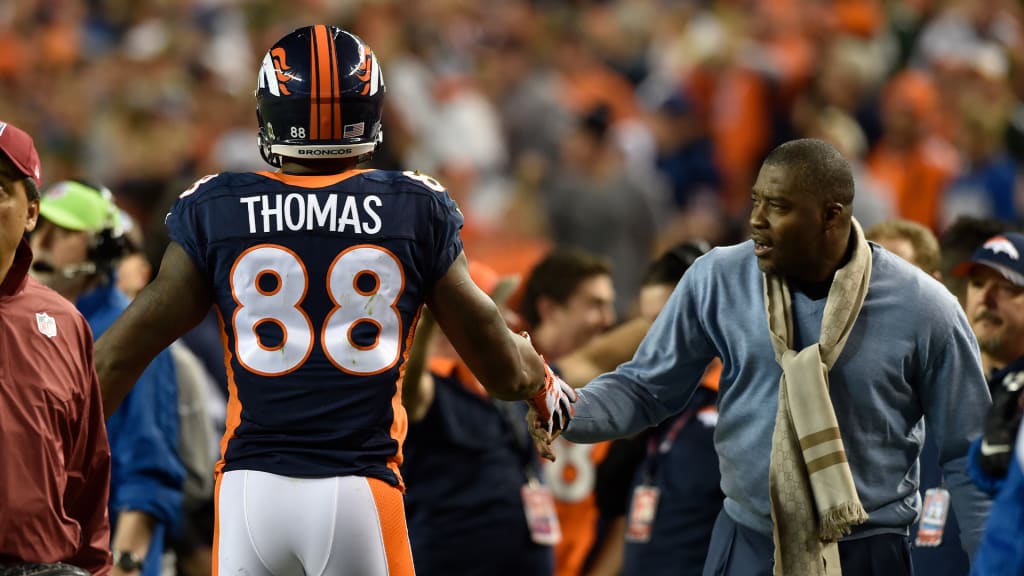 Demaryius Thomas ranks among Denver Broncos' greatest wide