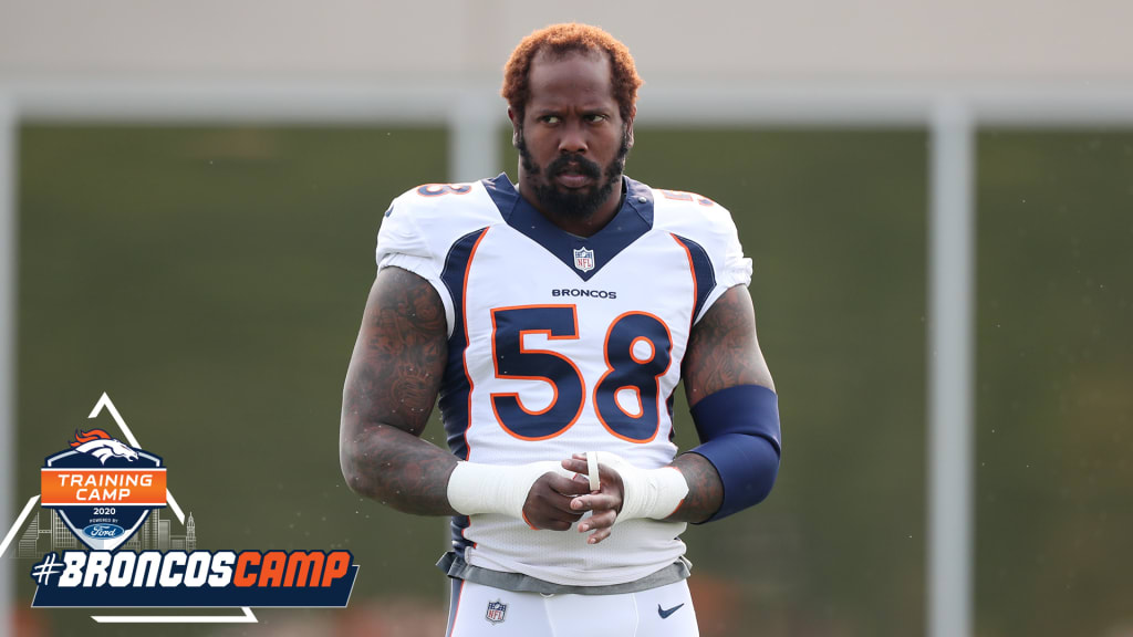 Von Miller of Broncos takes on new roles at first youth football camp