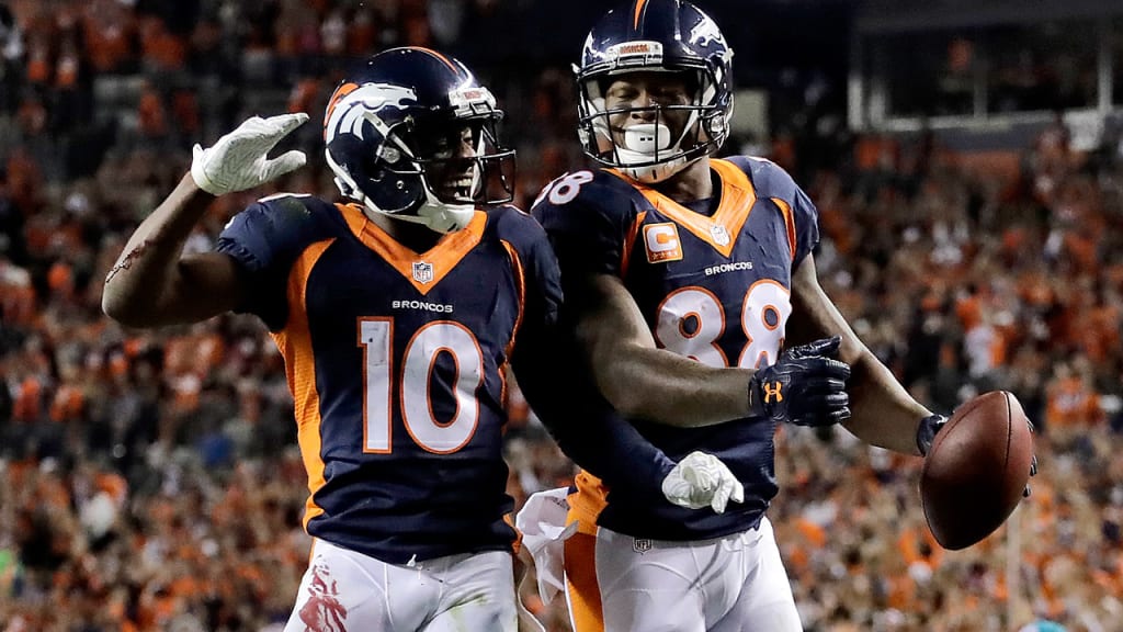 Emmanuel Sanders honors former Broncos teammate Demaryius Thomas with jersey  donation to Boys & Girls Club – The Fort Morgan Times