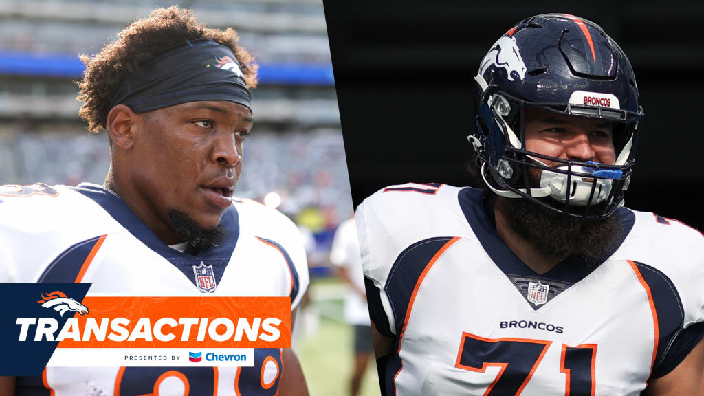 Broncos Elevating OL Austin Schlottmann & RB Damarea Crockett To Active  Roster 