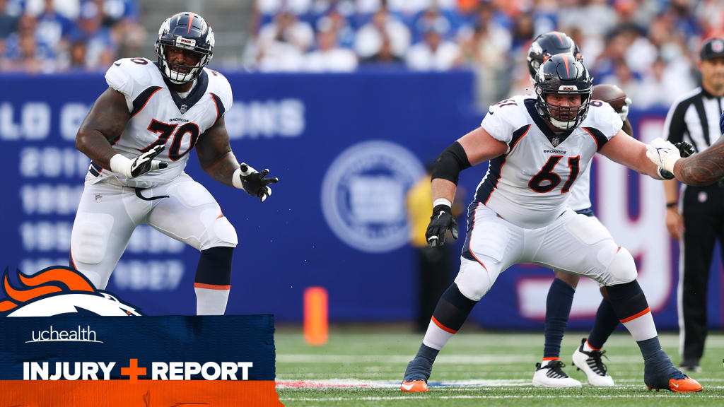 Broncos Injury Report: Who will start at left guard?