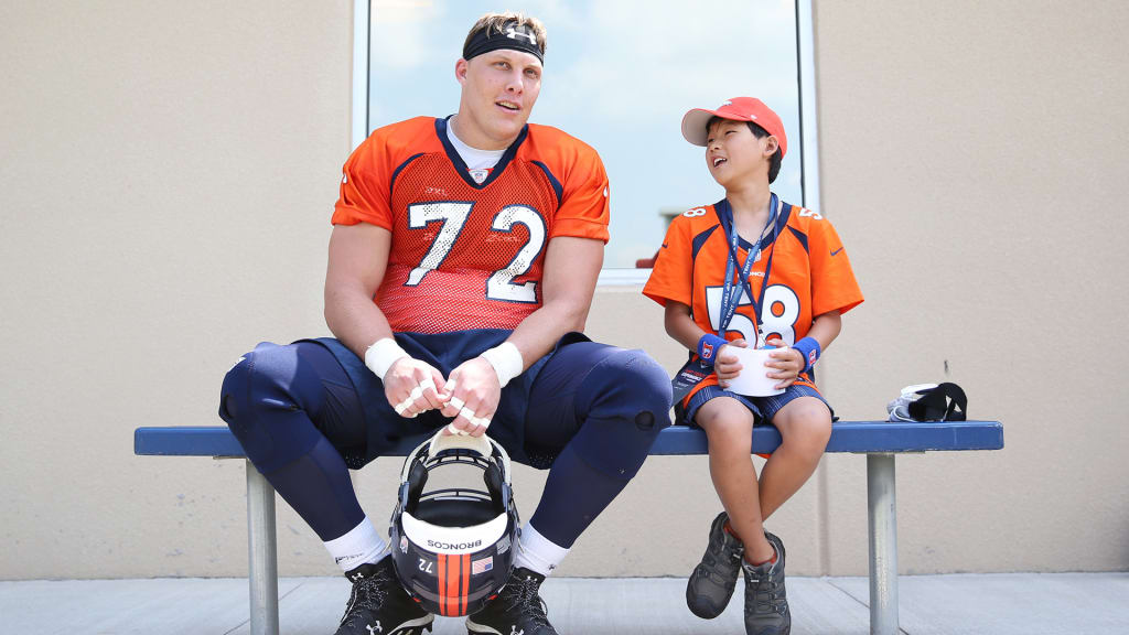 Denver Broncos left tackle Garett Bolles uses his rough childhood and  upbringing as motivation to mentor kids impacted by the juvenile justice  system in Arapahoe County, Colorado