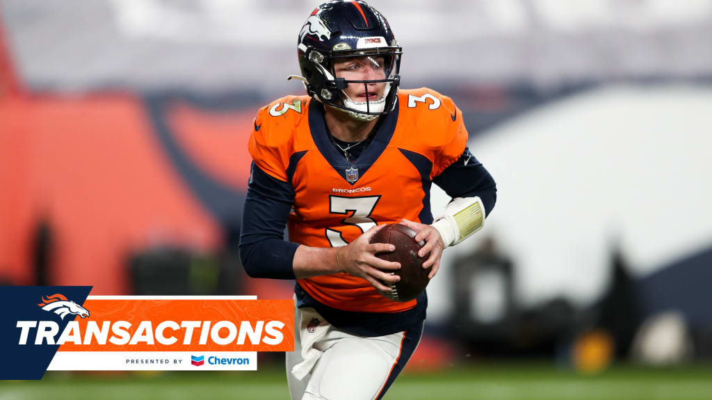 Broncos activate Drew Lock, Brett Rypien, Blake Bortles from  Reserve/COVID-19 list