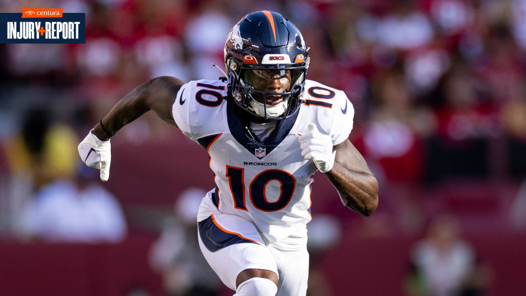 Broncos WR Jerry Jeudy (hamstring) expected to play Sunday vs. Commanders