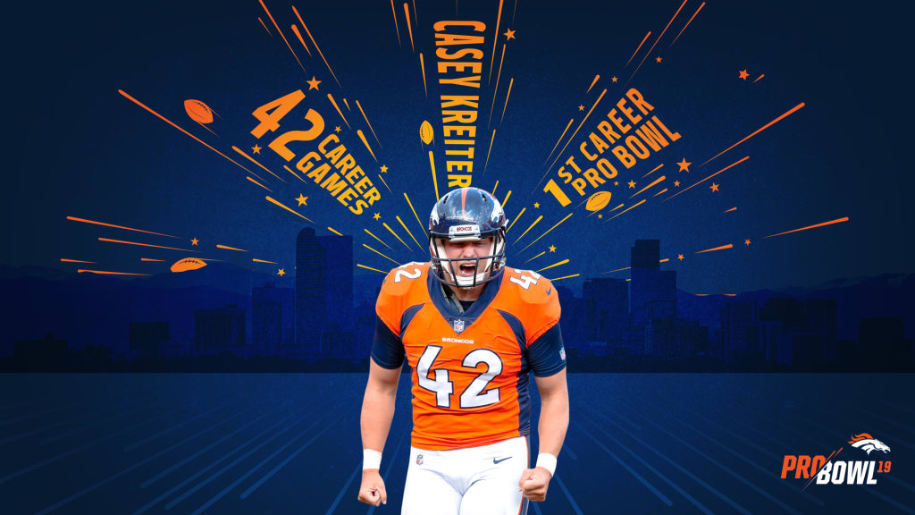 Denver Broncos LS Casey Kreiter added to AFC's Pro Bowl roster