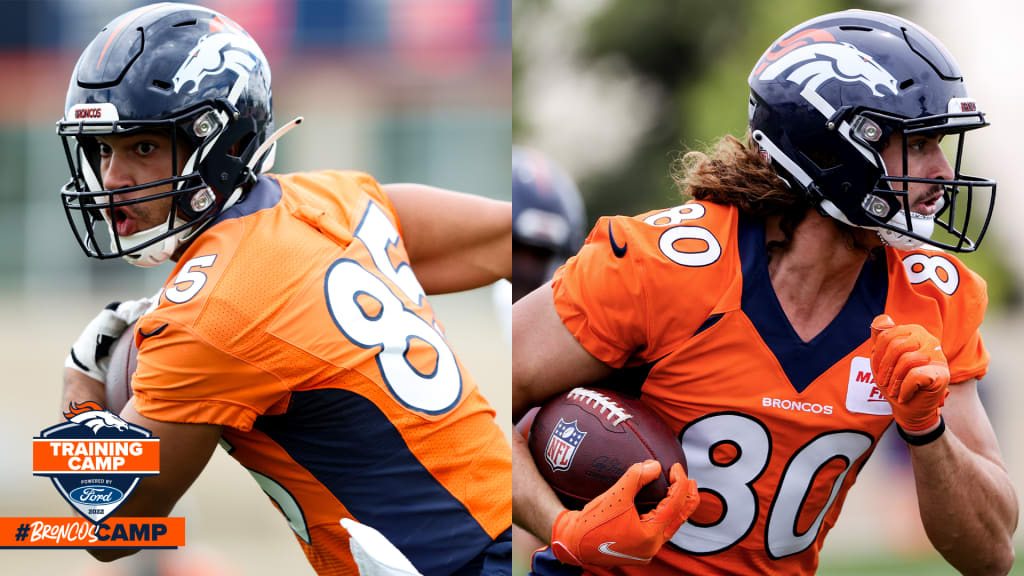 Broncos camp rewind: Greg Dulcich, Marvin Mims, Jr. stand out