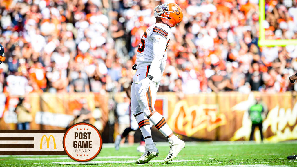 Browns' defense dominates in win over Bears: Behind the Numbers