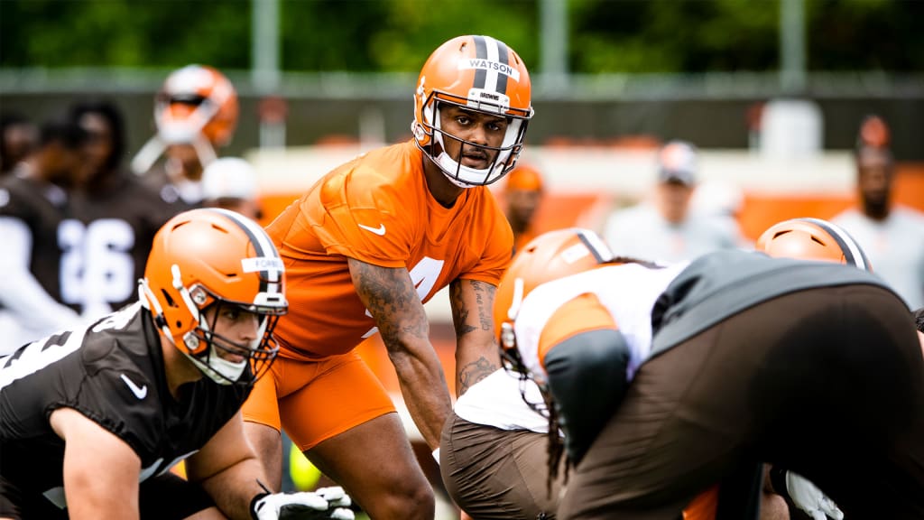 Deshaun Watson hosting Browns offensive teammates at a tropical