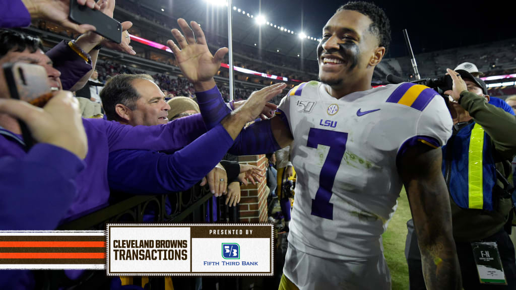 LSU S Grant Delpit chosen in 2nd round (No. 44 overall) by Cleveland Browns