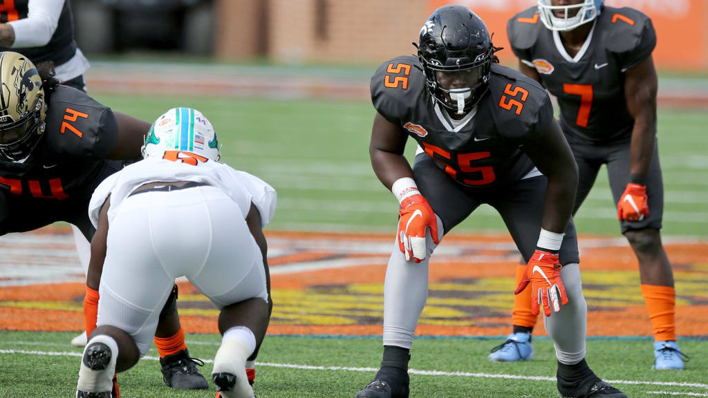 Cleveland Browns select Cincinnati Bearcats tackle James Hudson