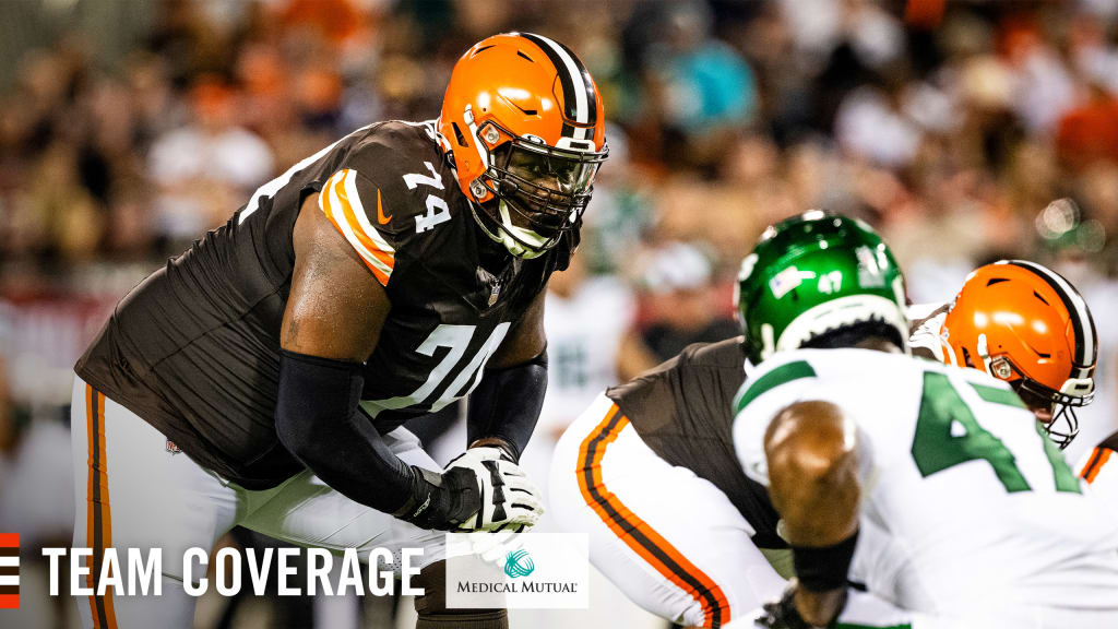 Rookie Dawand Jones to take on more prominent role in Browns' offensive line