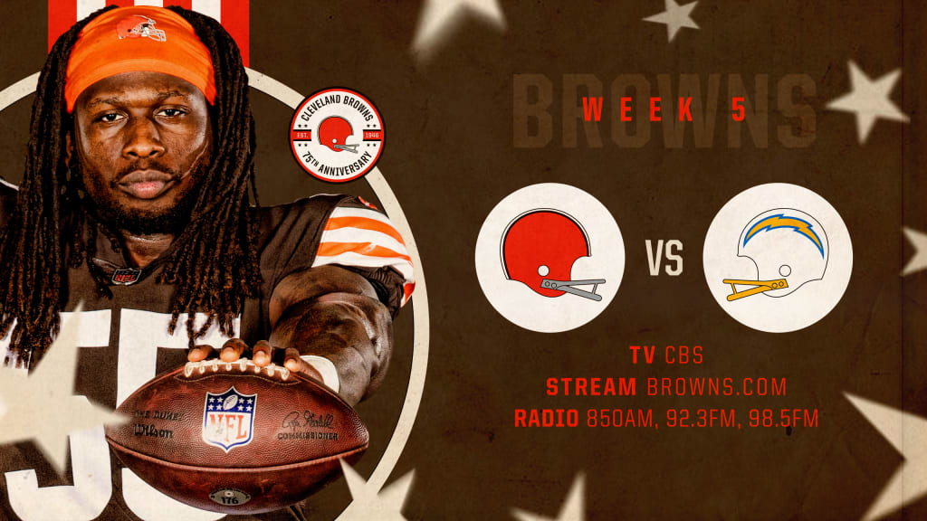 Browns Chargers How to watch, listen and stream