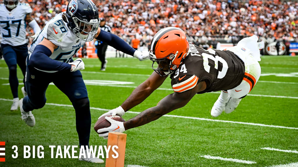 3 Takeaways from Browns' Week 1 Win vs. Bengals