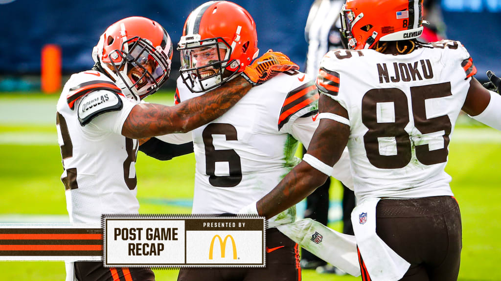 Browns vs. Titans Final Score: Cleveland's historic first-half