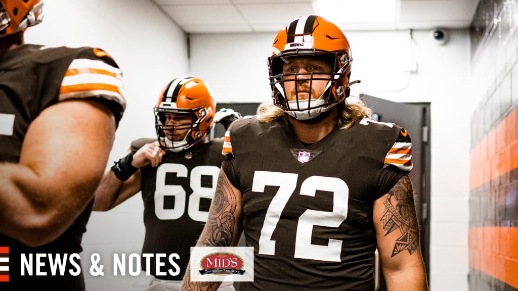 Hjalte Froholdt back for Browns, but Greg Newsome II remains out