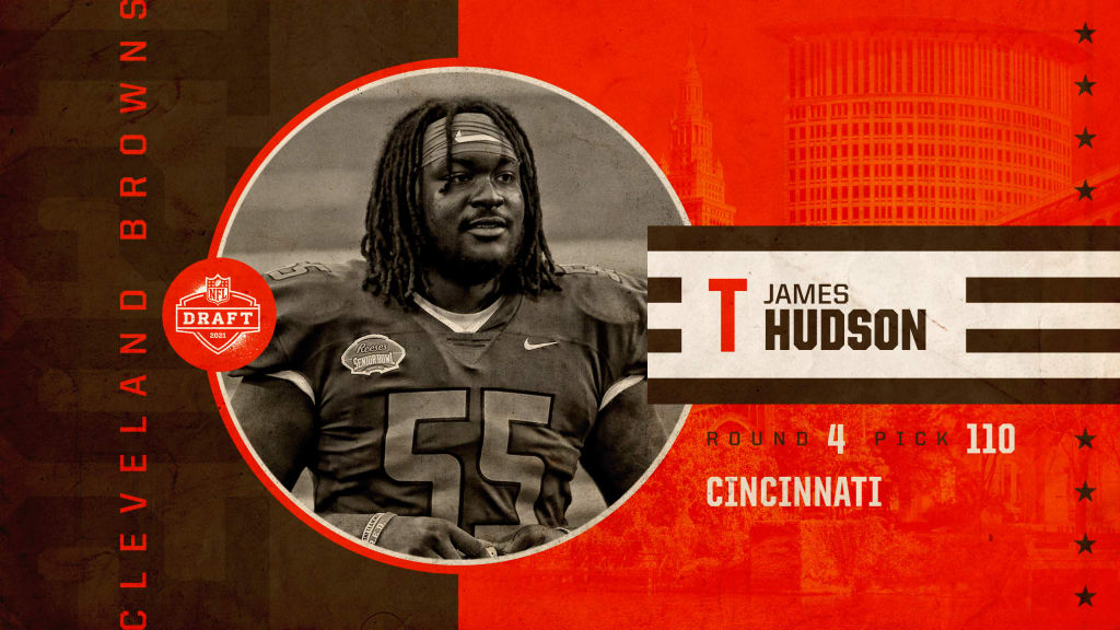 2021 NFL DRAFT: Cleveland Selects James Hudson In Fourth Round - University  of Cincinnati Athletics