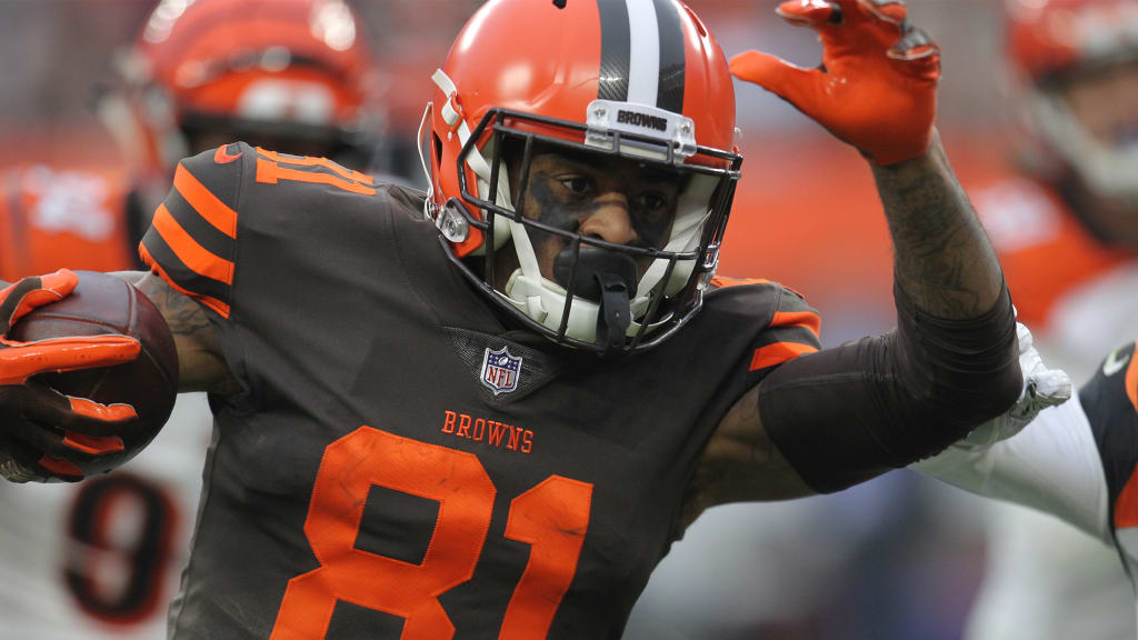 Browns tender Rashard Higgins, Trevon Coley and Jermaine Whitehead - NBC  Sports