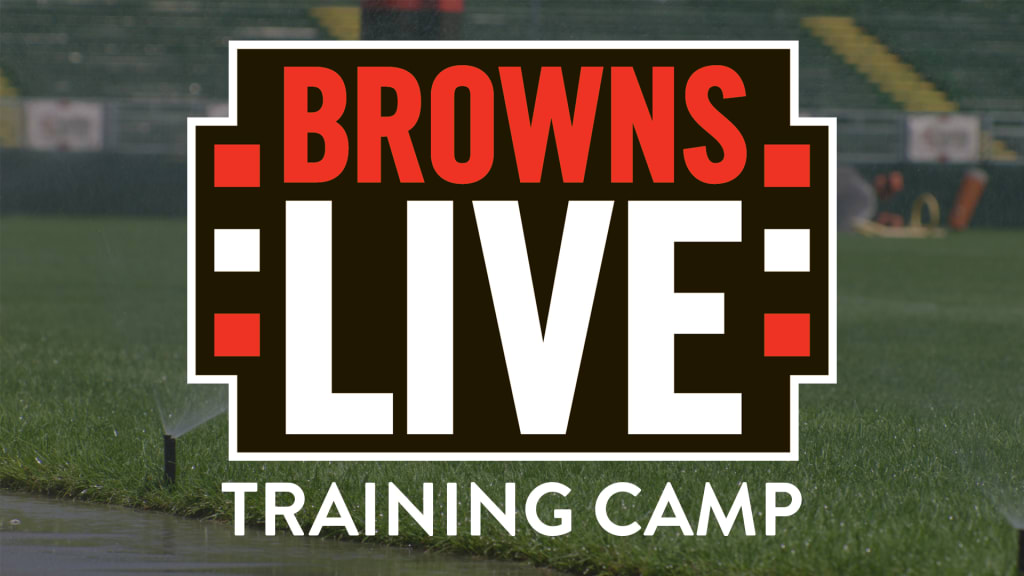 Browns will live-stream training camp practices and interviews on new  two-hour show with fans not permitted at practice 