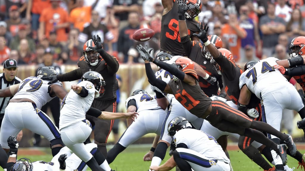 Browns beat Ravens 12-9