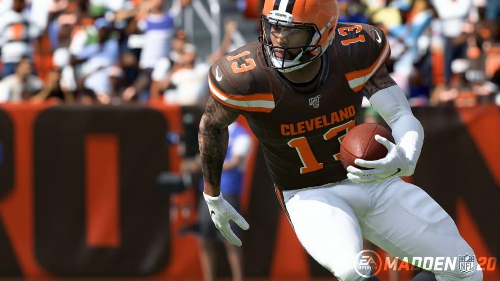 Odell Beckham Jr. leads way for Browns in Madden NFL 20 ratings release