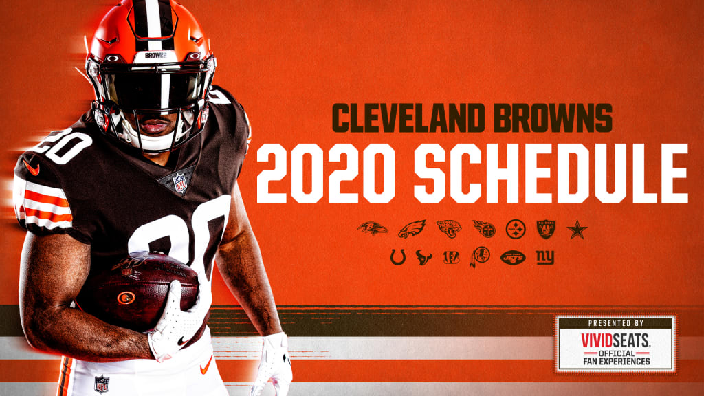 Cleveland Browns announce 2020 schedule