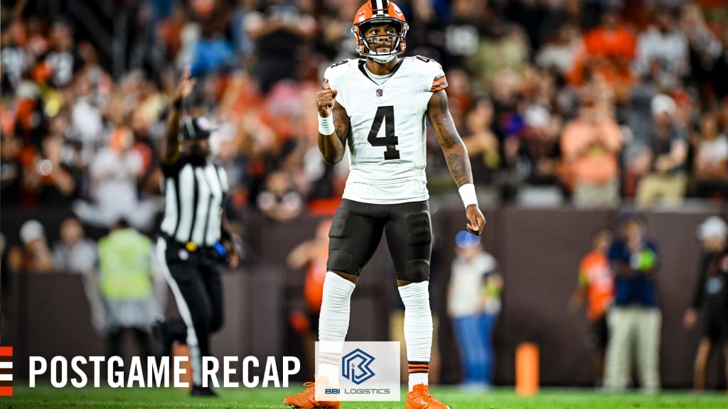 Fox 8 News - The second quarter of the Browns' preseason matchup in  Cleveland saw the Commanders build a commanding lead. Follow game updates  here: