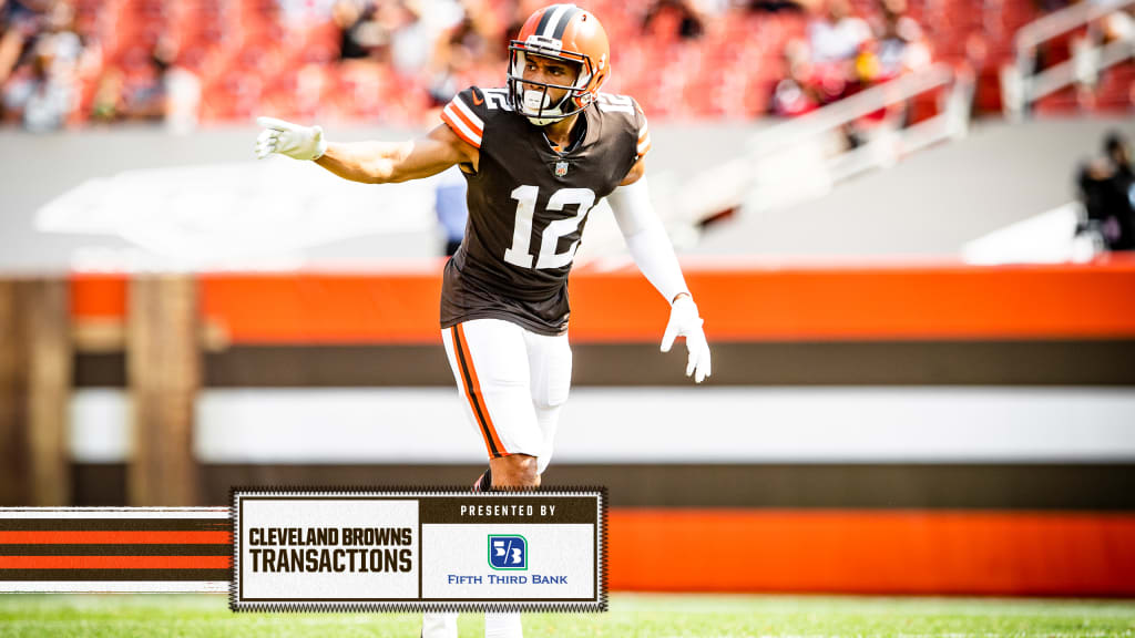 Browns designate WR KhaDarel Hodge for return