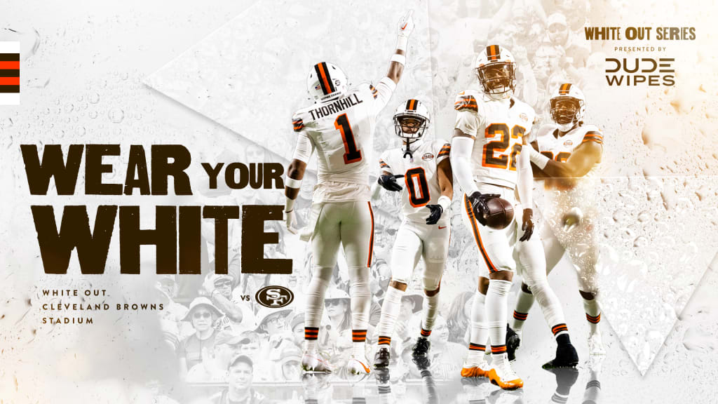 Cleveland Browns Unveil New All White Helmets As Part Of 'White Out' Series  Uniforms