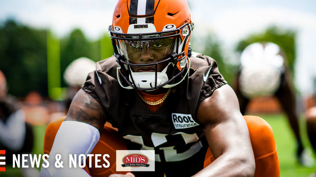 Browns roster moves to 53: Rookies Michael Woods II & D'Anthony