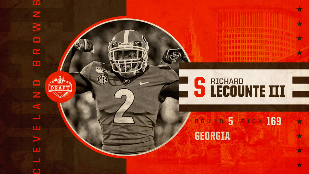 5th Round: Browns select Georgia S Richard LeCounte III with No. 169 pick  in 2021 NFL Draft