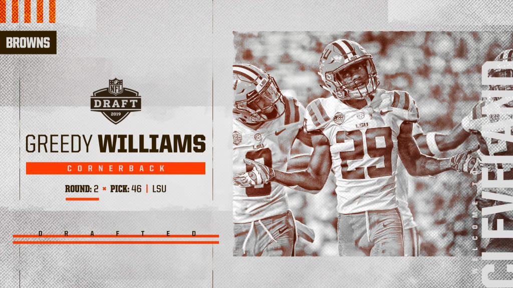 Cleveland Browns Select Cb Greedy Williams With No 46 Pick