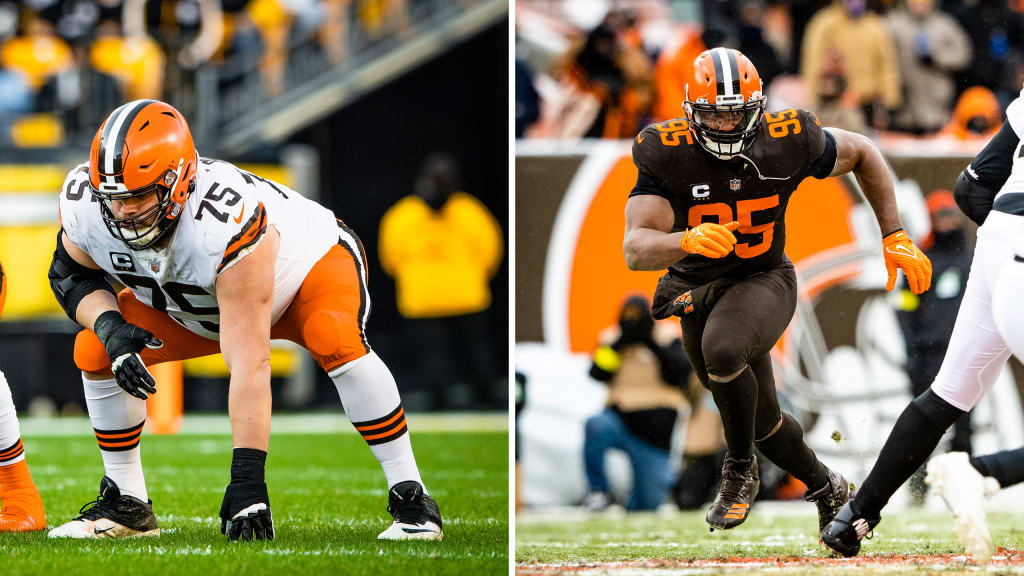 PFF names OG Joel Bitonio as second-team All-Pro, has DE Myles Garrett  ranked as 7th-best rookie - Dawgs By Nature