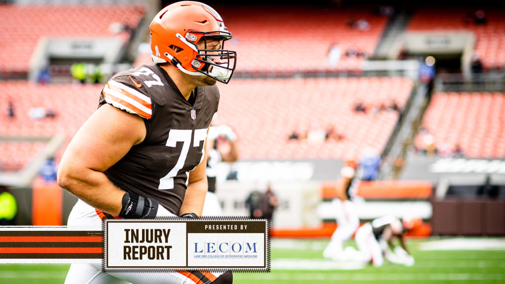 Browns RG Wyatt Teller out for Giants game with ankle injury