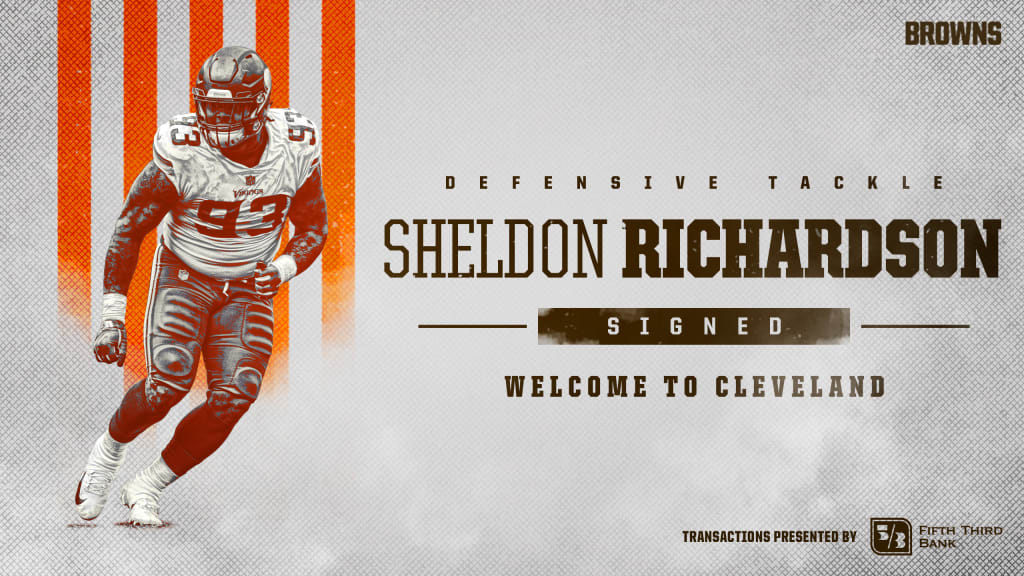 Browns release defensive tackle Sheldon Richardson