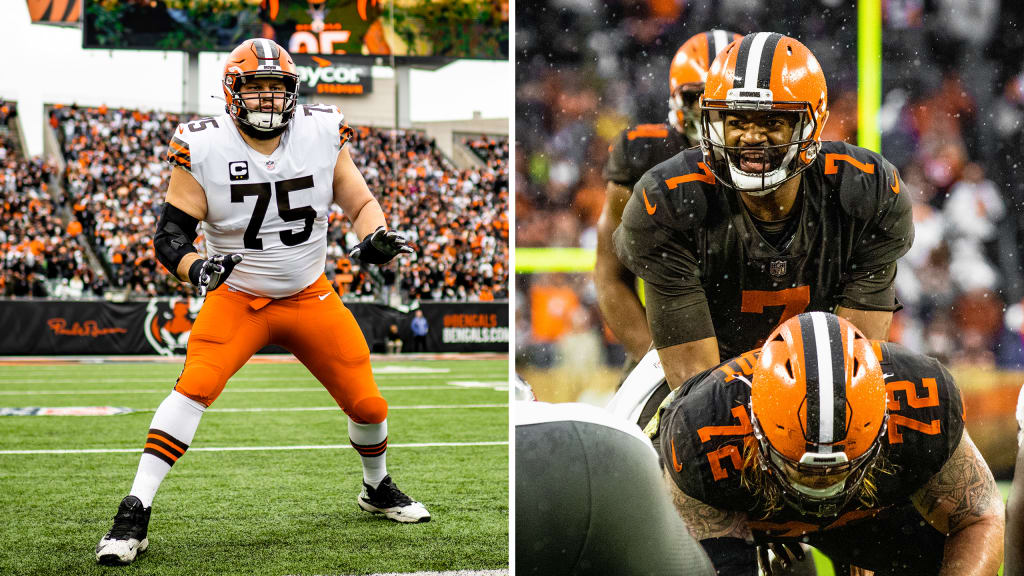 Jacoby Brissett wins Browns Good Guy Award, Joel Bitonio wins