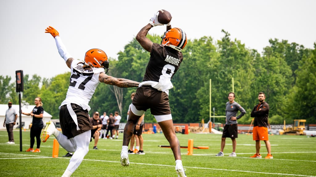 Browns' Elijah Moore excited to play alongside Amari Cooper