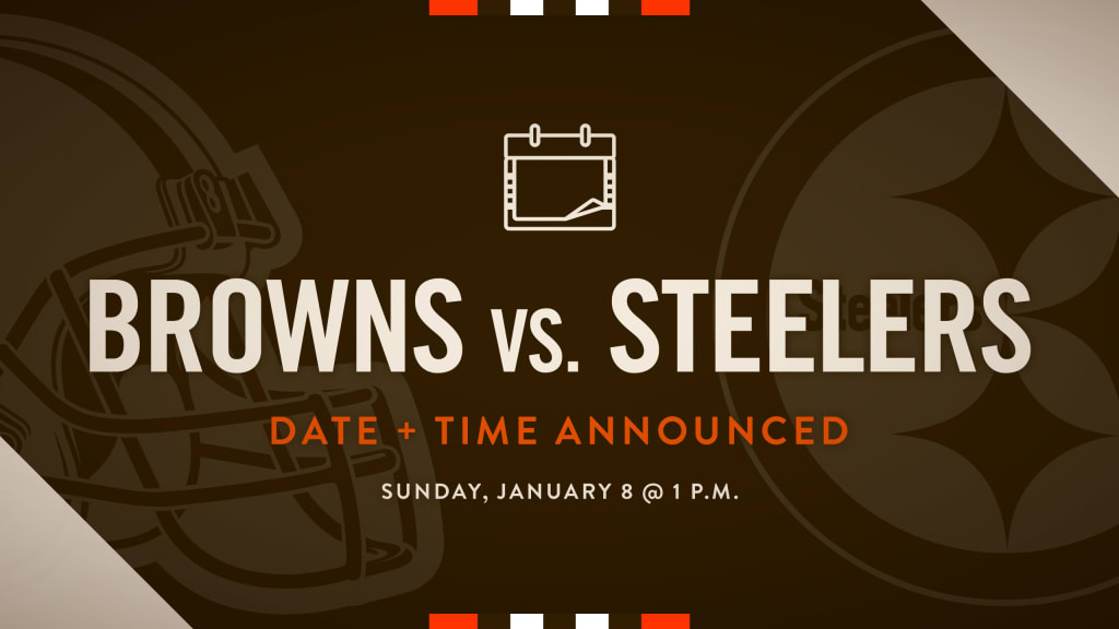 Cleveland Browns vs. Pittsburgh Steelers FREE LIVE STREAM (1/8