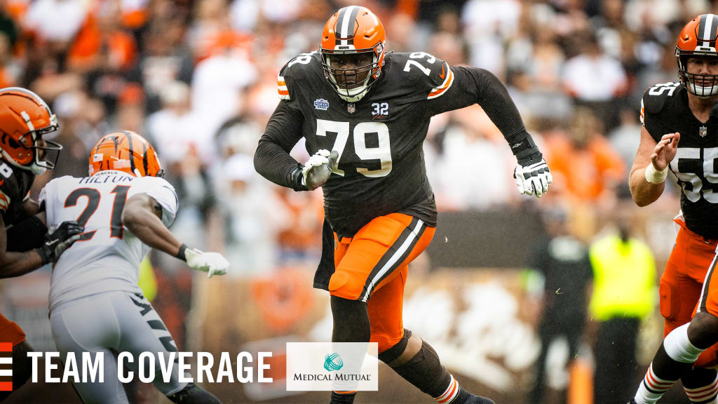 Browns Rookie James Hudson could start at left tackle in Week 2