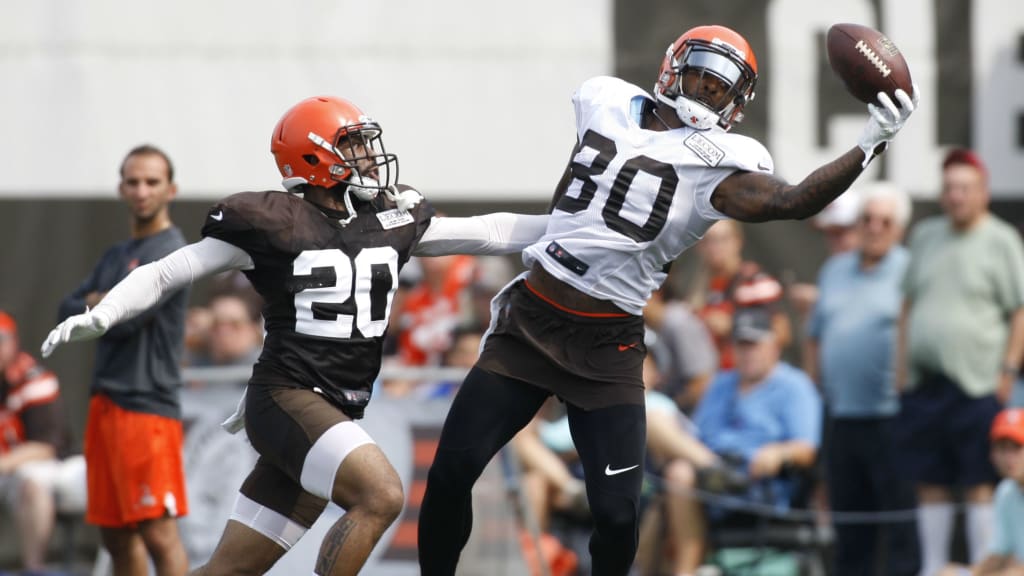 Jarvis Landry threw football at Browns CB's head at training camp