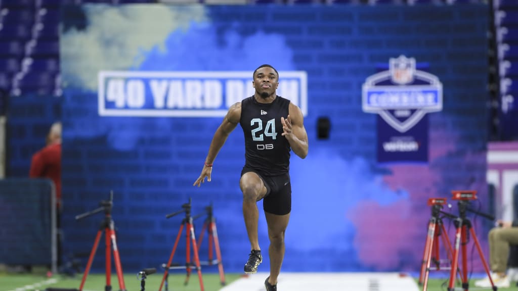 Javelin Guidry Runs Fastest 40-Yard Dash Among DB's At NFL Scouting Combine