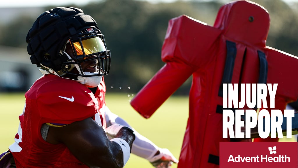 Bucs injury report: Latest updates for Week 10 vs. Washington