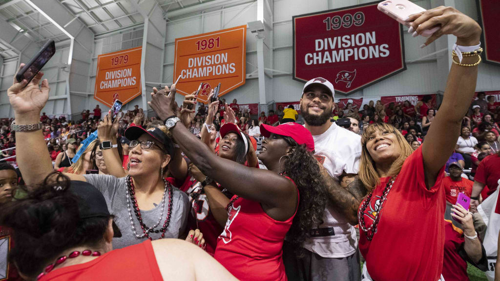 Woman of Red: Local chosen as Bucs Fan of the Year