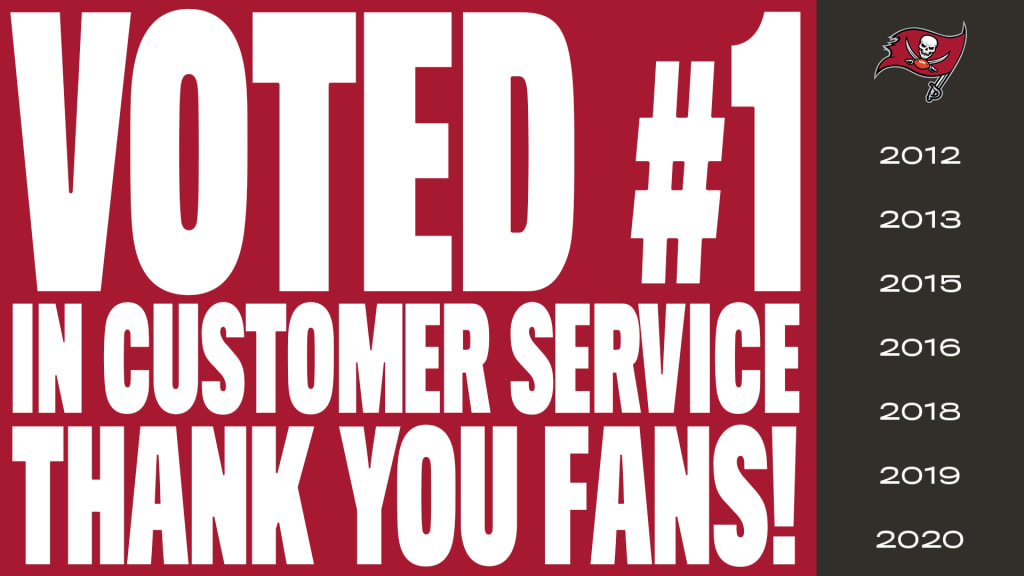 Buccaneers Rated No. 1 In Overall Customer Service Again In 2020 NFL Voice  Of The Fan Report