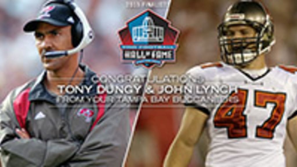 John Lynch, Tony Dungy Named Hall Finalists