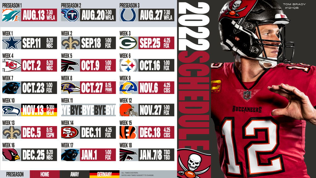 49ers 2022 NFL schedule: Dates, times, TV channel, full list of teams on  regular-season schedule 